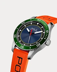42 MM Polo Sport Steel Watch