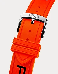 42 MM Polo Sport Steel Watch