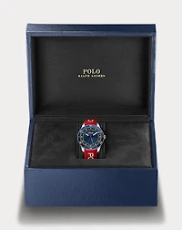 42 MM Polo Sport Steel Watch