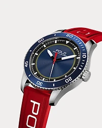 42 MM Polo Sport Steel Watch
