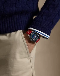 42 MM Polo Sport Steel Watch