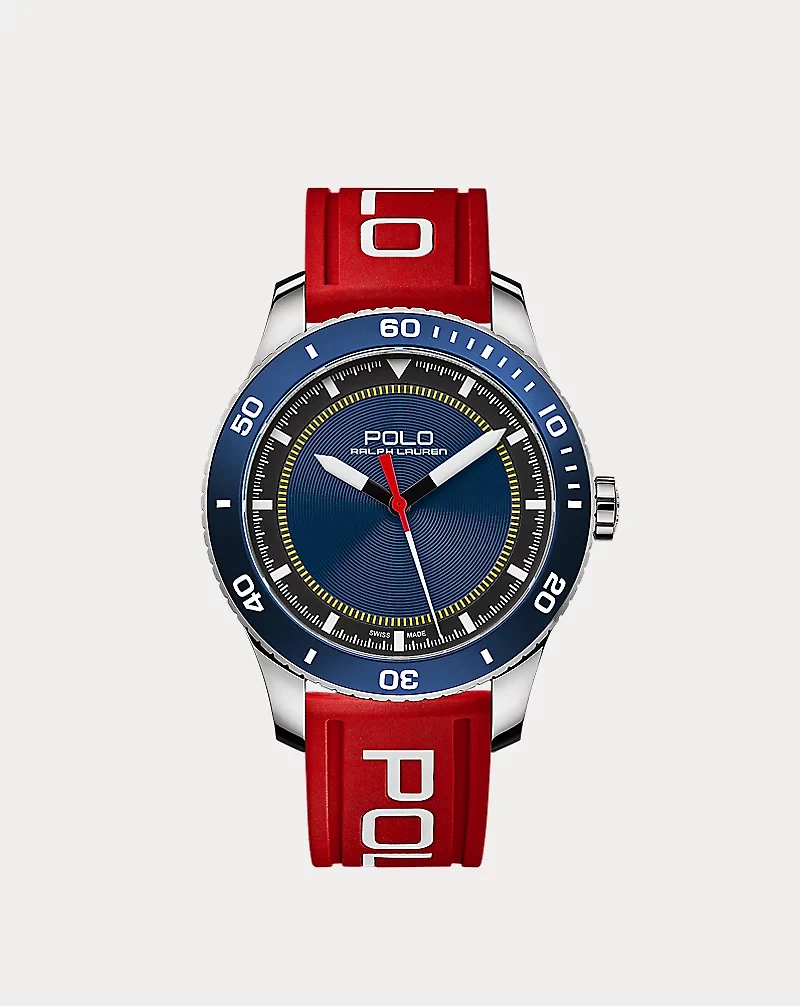 42 MM Polo Sport Steel Watch