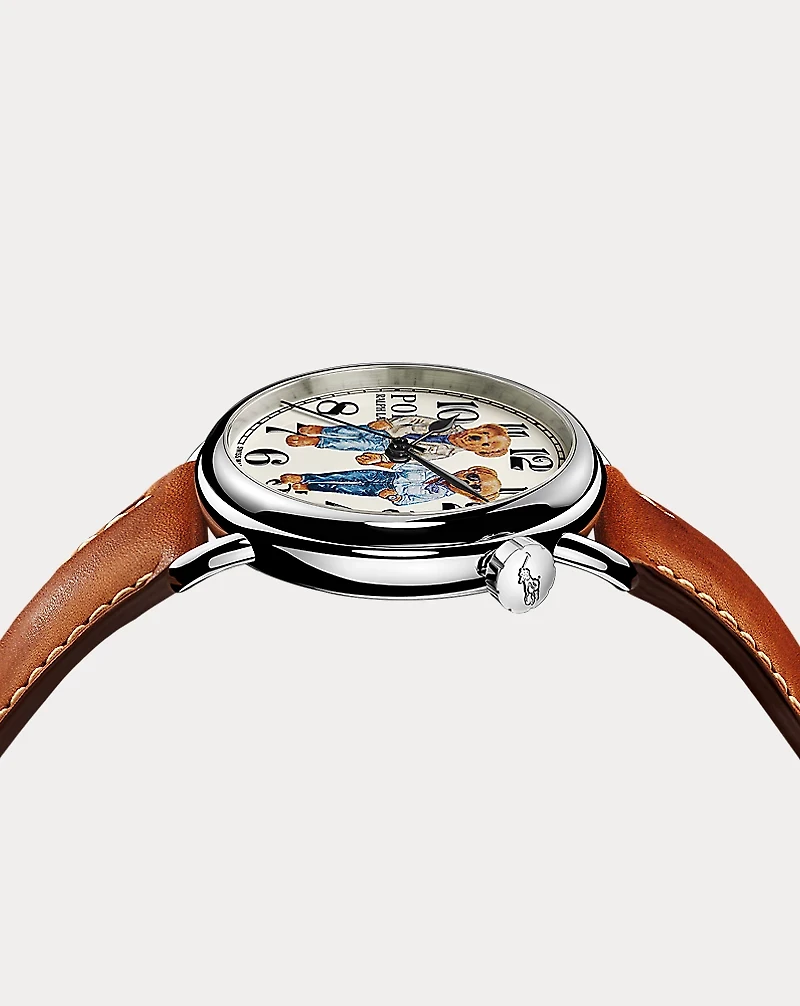 38MM Ralph & Ricky Beach Polo Bear Watch