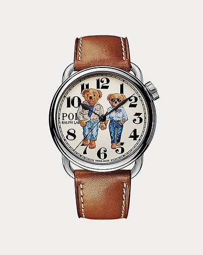 38MM Ralph & Ricky Beach Polo Bear Watch
