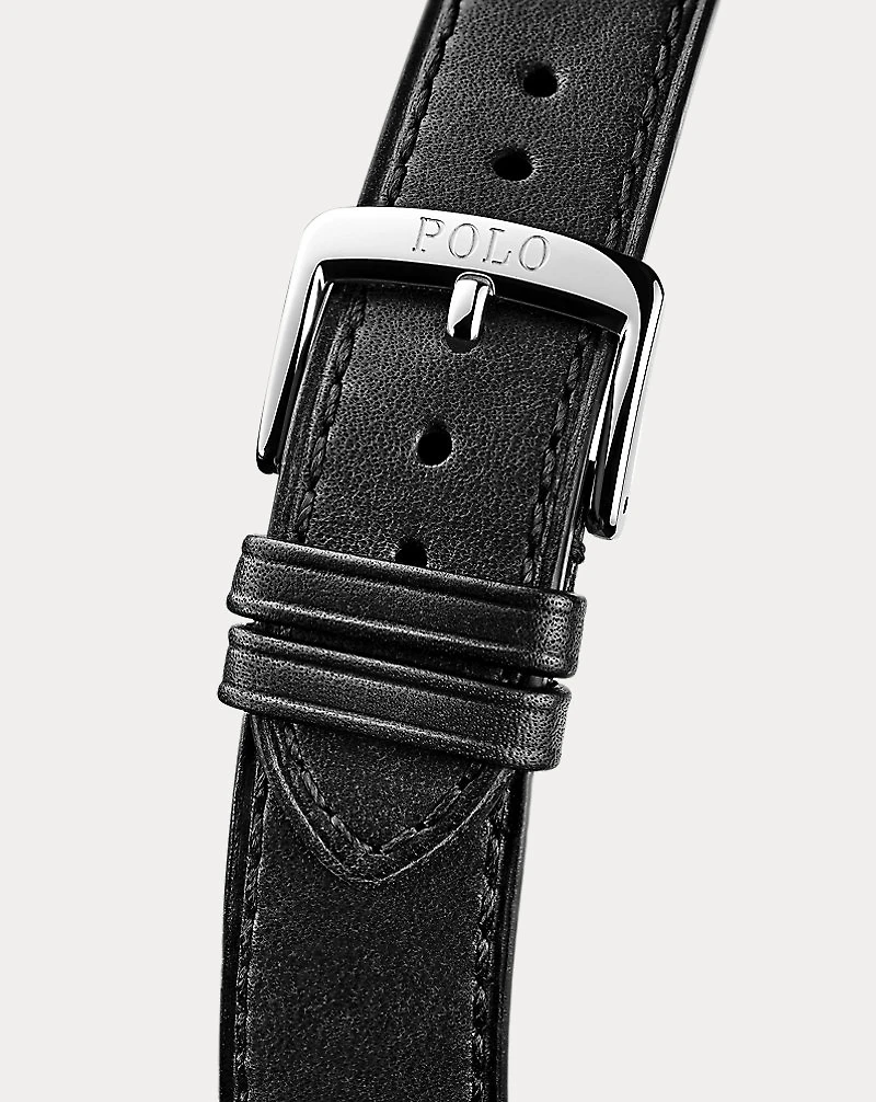 38 MM Ricky Trench Coat Polo Bear Watch