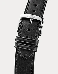 38 MM Ricky Trench Coat Polo Bear Watch