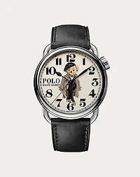 38 MM Ricky Trench Coat Polo Bear Watch