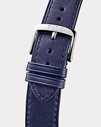 38 MM Ricky Pinstripes Polo Bear Watch