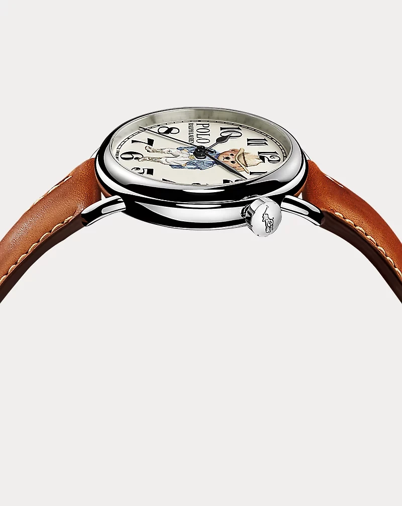 38 MM Ricky Cowgirl Polo Bear Watch