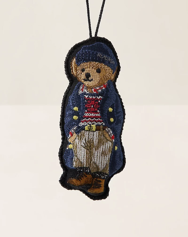 Nautical Polo Bear Ornament