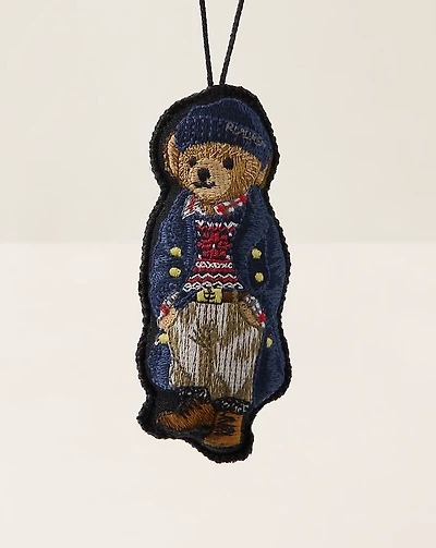 Nautical Polo Bear Ornament