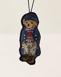 Nautical Polo Bear Ornament