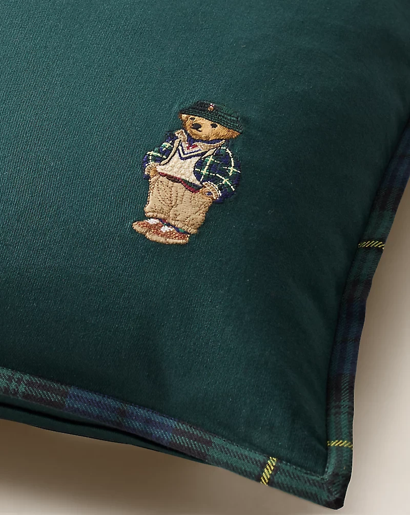 Highmoore Polo Bear Throw Pillow