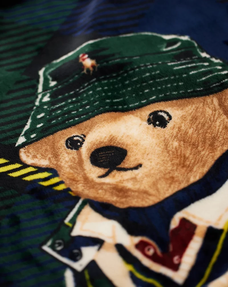 Highmoore Polo Bear Throw Blanket