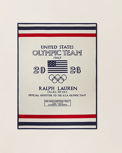 Team USA Throw Blanket