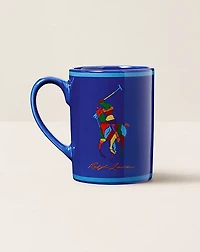Color-Blocked Big Pony Mug
