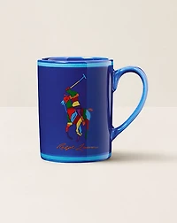 Color-Blocked Big Pony Mug