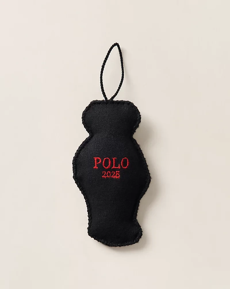 Fair Isle Polo Bear Ornament