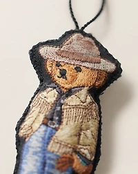 Western Polo Bear Ornament