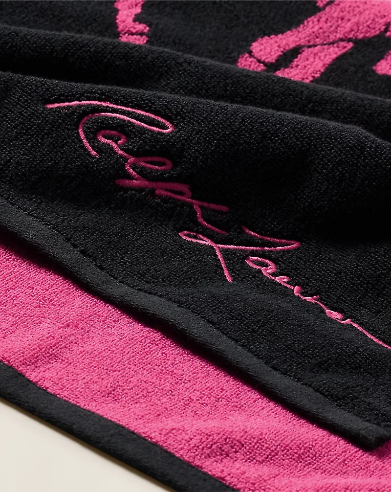 Pink Pony Beach Towel