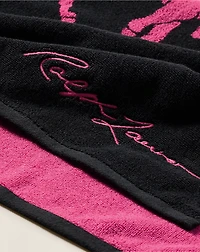 Pink Pony Beach Towel