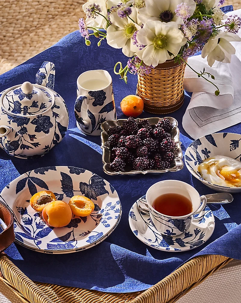 Antique Marble Salad Plate