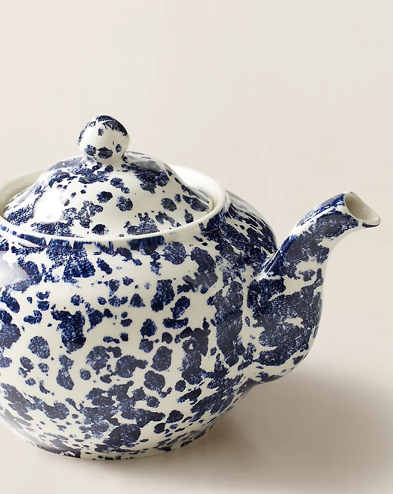 Antique Marble Teapot