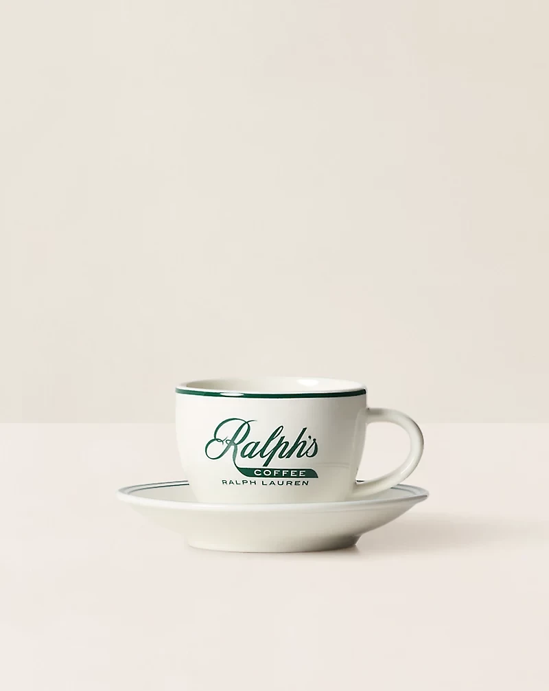 Ralph’s Coffee Espresso Cup & Saucer