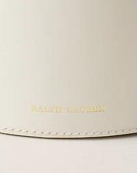 Brennan Leather Waste Bin