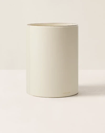 Brennan Leather Waste Bin