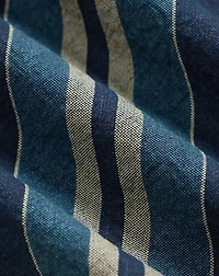 Indigo Striped Woven Apron