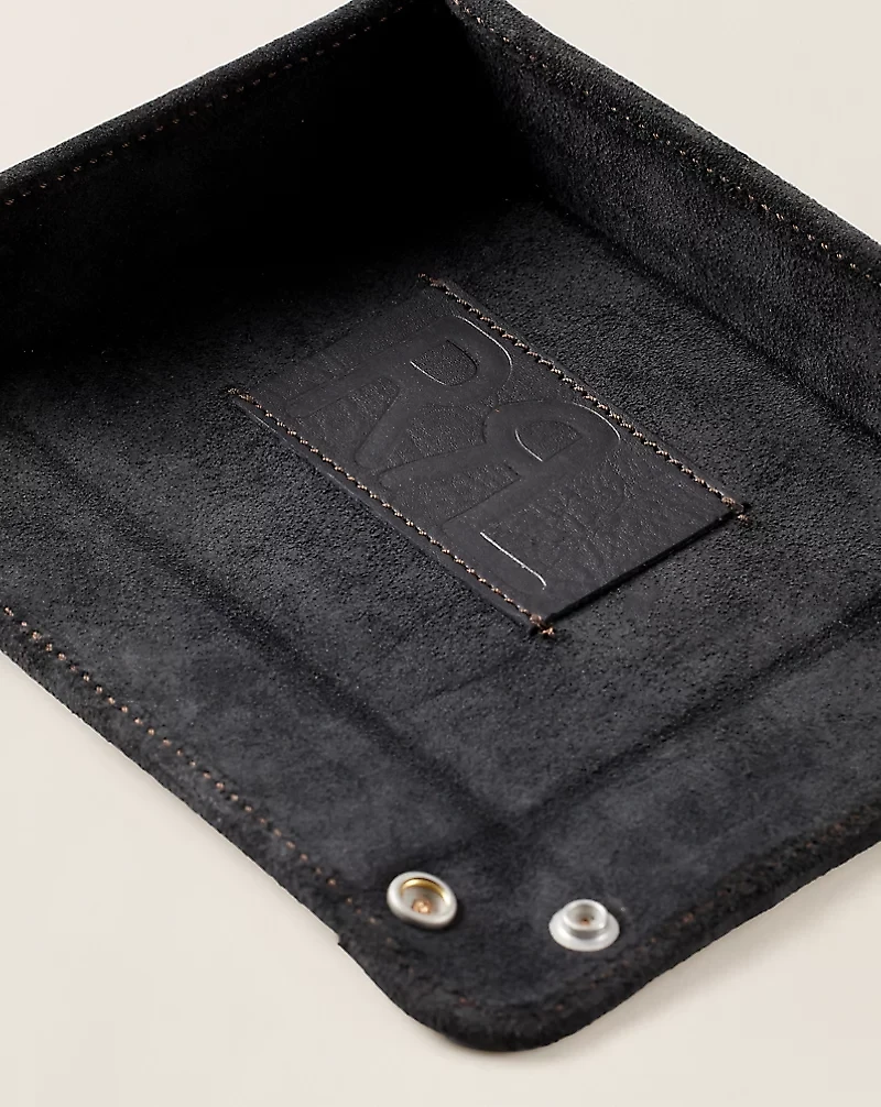 Limited-Edition Suede Valet Tray