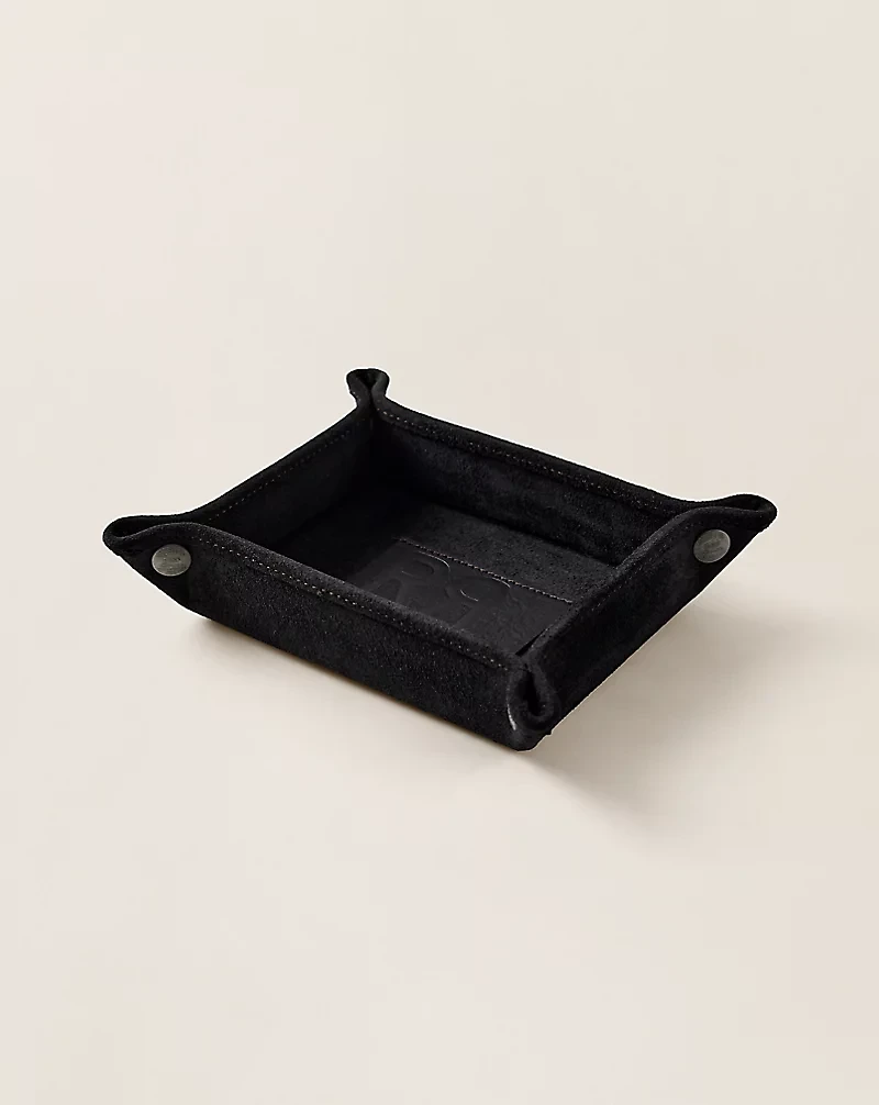Limited-Edition Suede Valet Tray