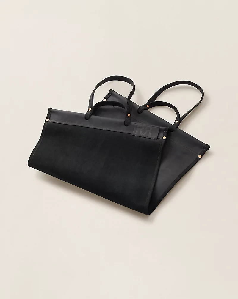 Limited-Edition Suede Log Carrier