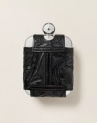 Flask & Hand-Tooled Leather Case