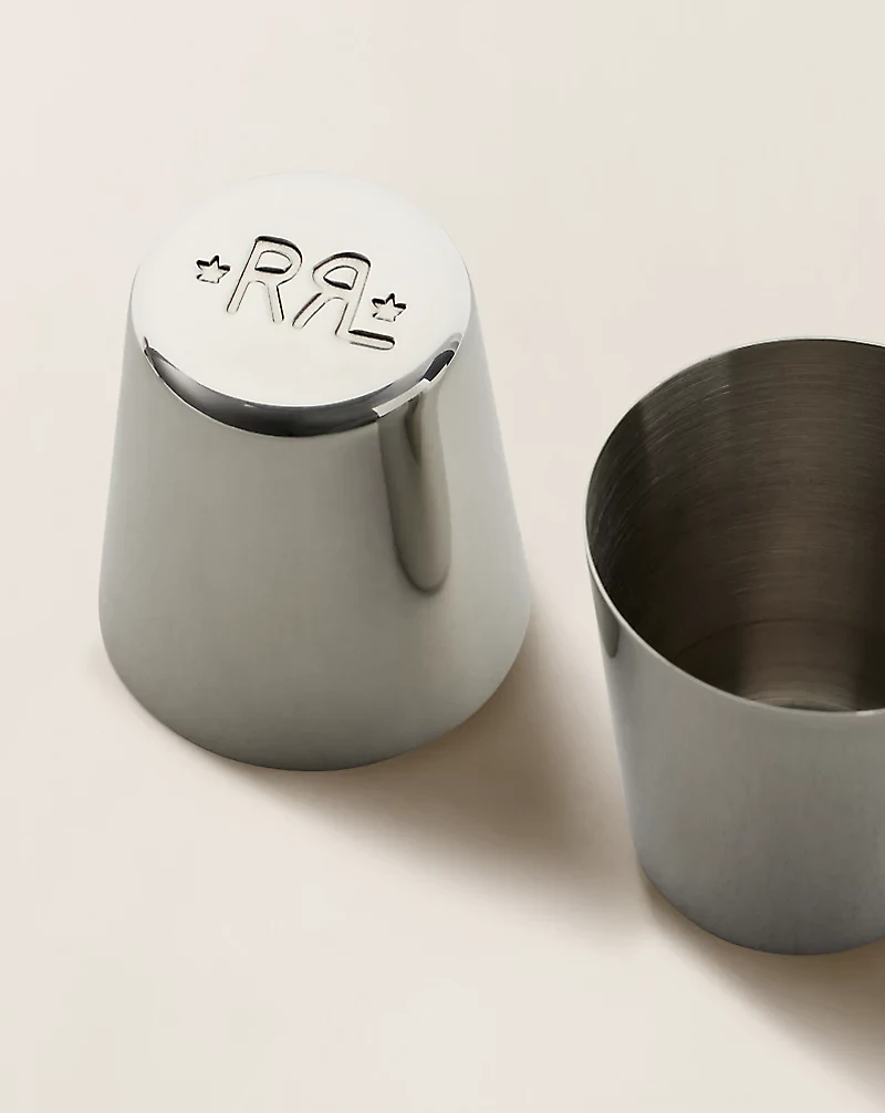 Shot Glasses & Hand-Tooled Leather Case