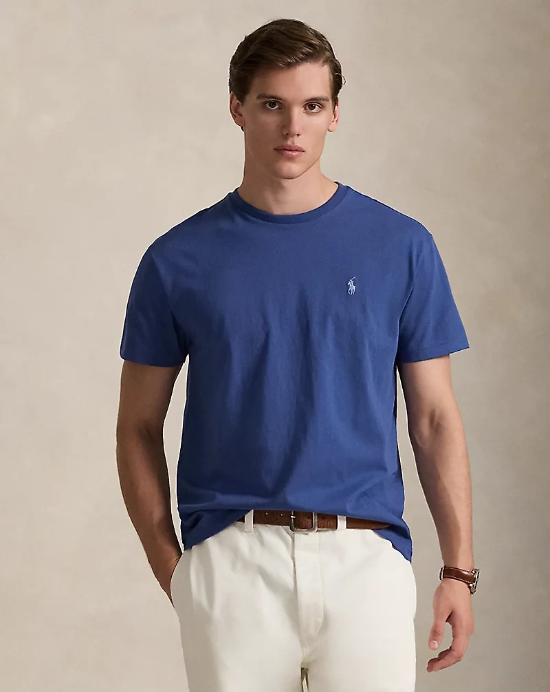 Classic Fit Jersey Crewneck T-Shirt