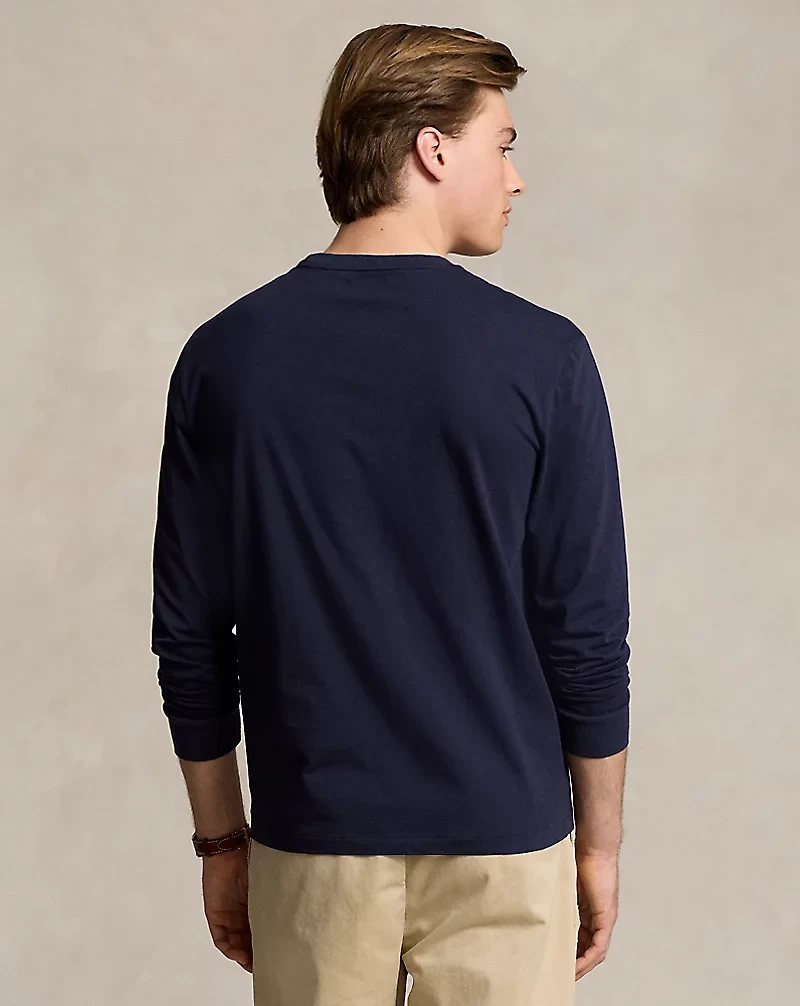 Classic Fit Jersey Long-Sleeve T-Shirt