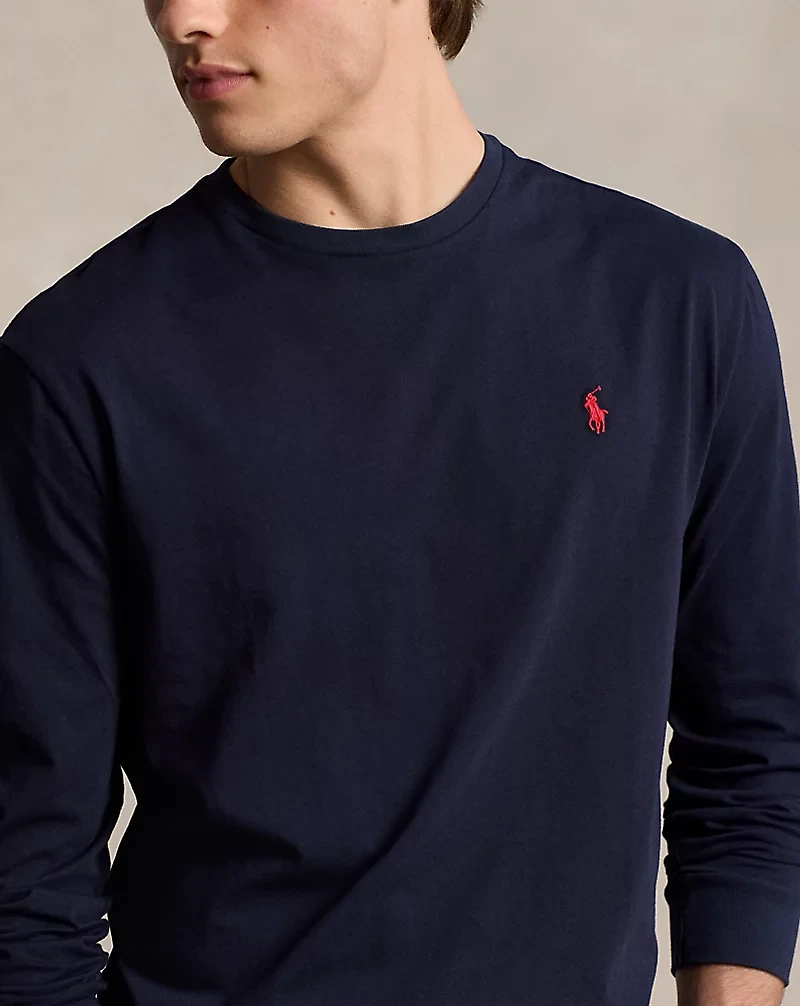 Classic Fit Jersey Long-Sleeve T-Shirt