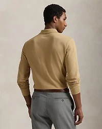 Custom Slim Fit Mesh Polo Shirt