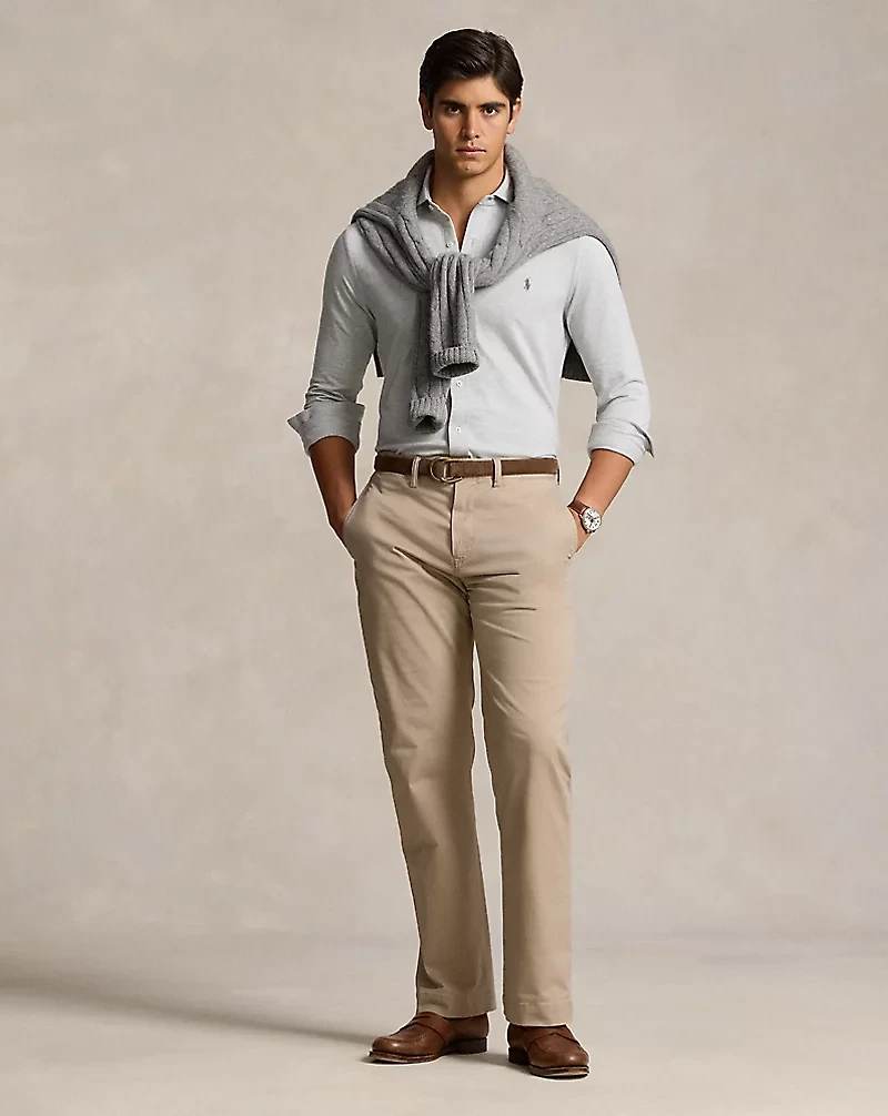 Stretch Classic Fit Chino Pant