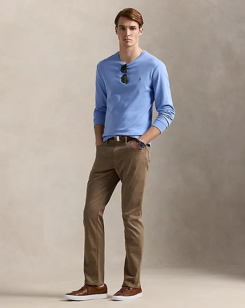 Classic Fit Soft Cotton Crewneck T-Shirt