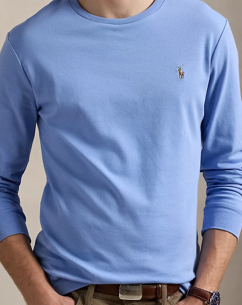 Classic Fit Soft Cotton Crewneck T-Shirt