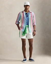 RL Prepster Classic Fit Linen Shirt