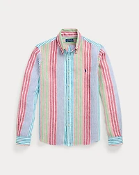 RL Prepster Classic Fit Linen Shirt