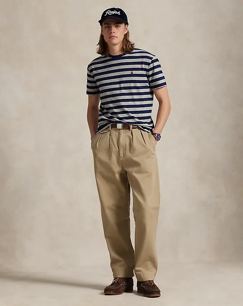 Classic Fit Striped Jersey T-Shirt