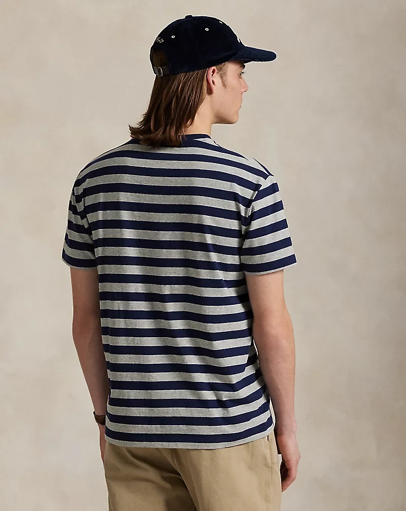 Classic Fit Striped Jersey T-Shirt