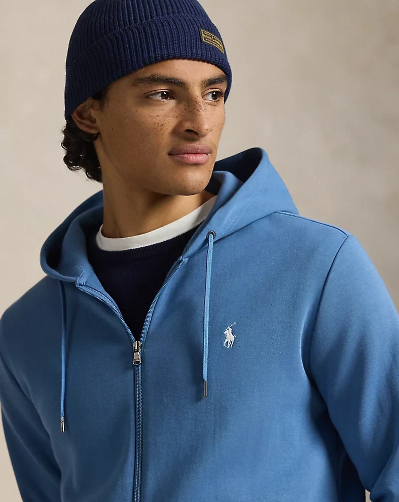 Double-Knit Full-Zip Hoodie