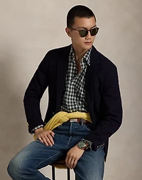 Classic Fit Plaid Twill Shirt