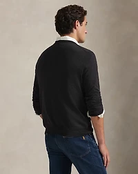 Cotton V-Neck Sweater